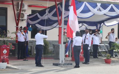 Upacara Hari Perhubungan Nasional ke-50 Tahun 2021