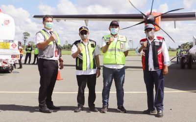 Ciptakan Sejarah! Pengisian Perdana Avtur di Bandara Mathilda Batlayeri