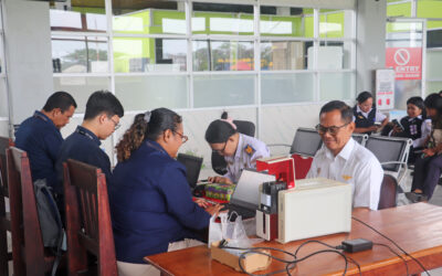 Coretax Ready! DJP Saumlaki Dampingi Aktivasi Akun Pegawai Bandara Mathilda Batlayeri